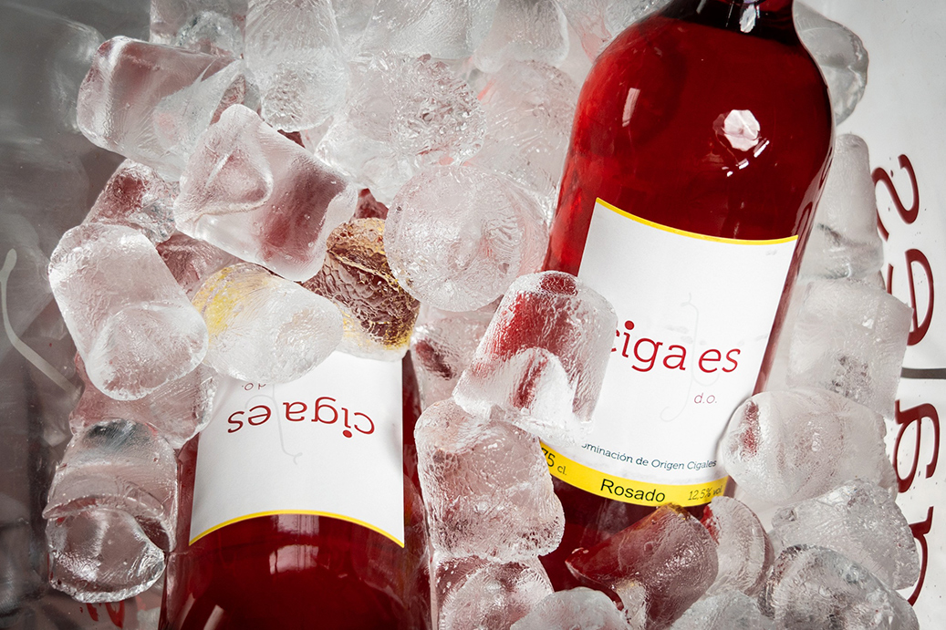 Vinos Cigales en hielo